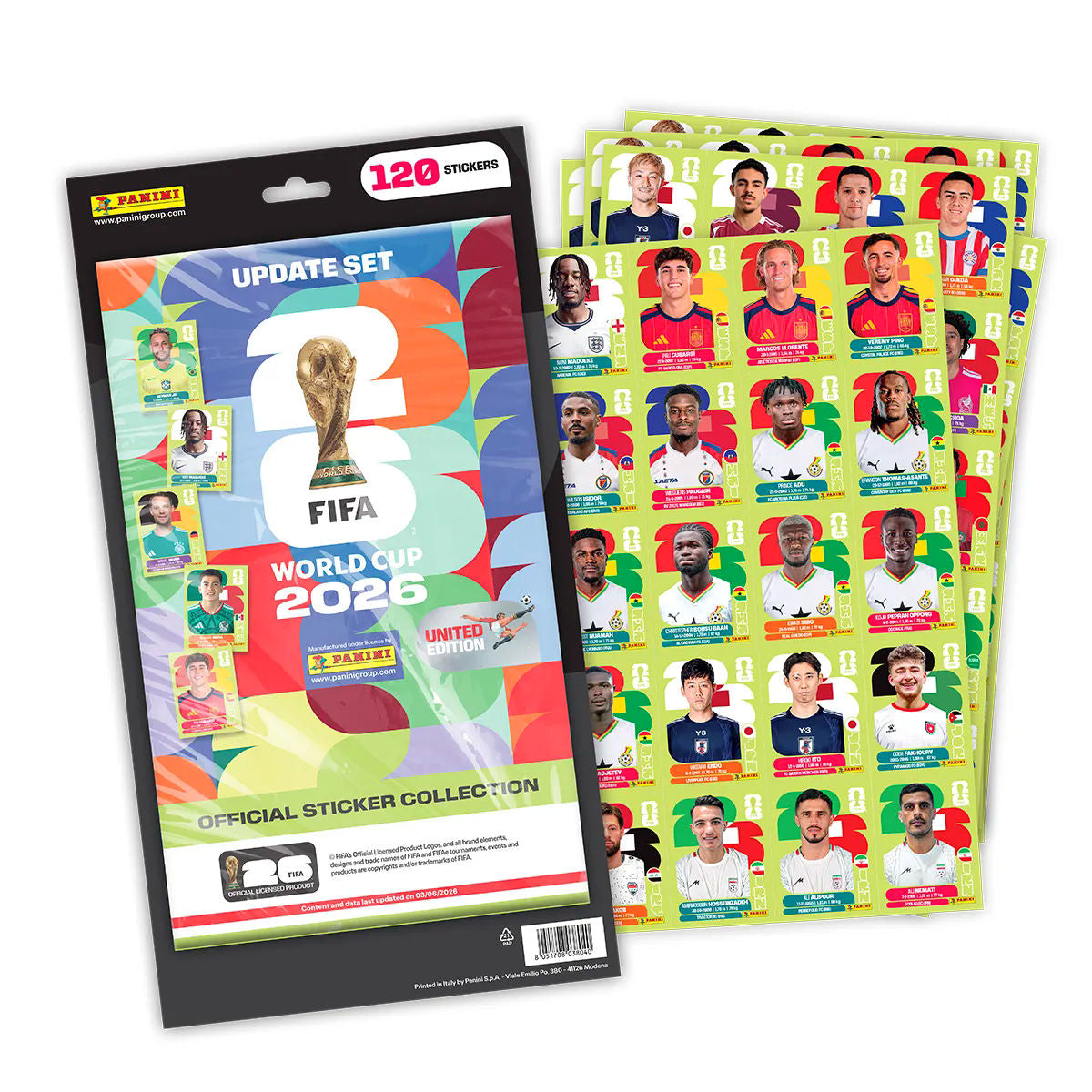 Panini World Cup 2026 United Edition Update Set